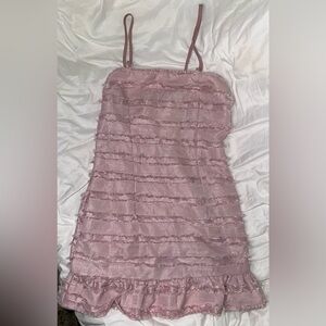 Blush Pink Mini Dress
